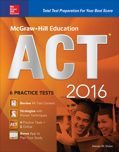 McGraw-Hill Education ACT 2016 (ebook): Strategies + 6 Practice Tests + 12 Videos + Test Planner App