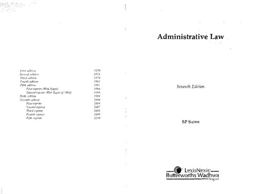 Administrative Law