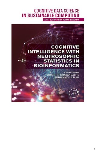 Cognitive Intelligence with Neutrosophic Statistics in Bioinformatics