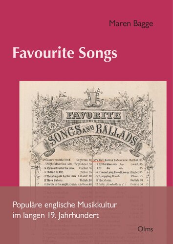 Favourite Songs: Populäre englische Musikkultur im langen 19. Jahrhundert