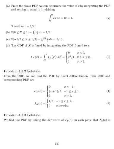 Probability and Stochastic Processes: A Friendly Introduction for Electrical and Computer Engineers [SOLUTIONS MANUAL 3ed.]