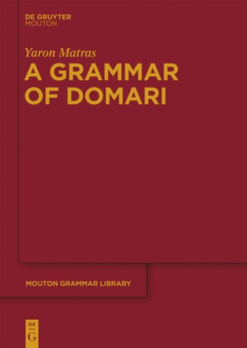 A Grammar of Domari