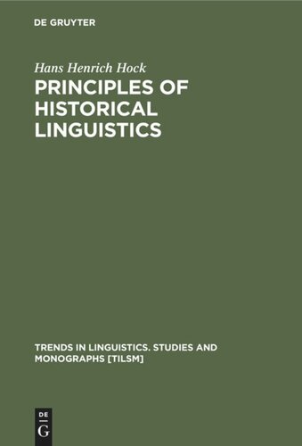 Principles of Historical Linguistics