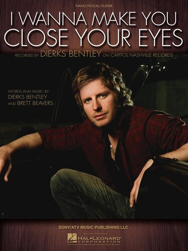 I Wanna Make You Close Your Eyes Sheet Music