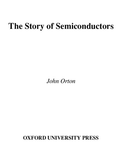 The Story of Semiconductors