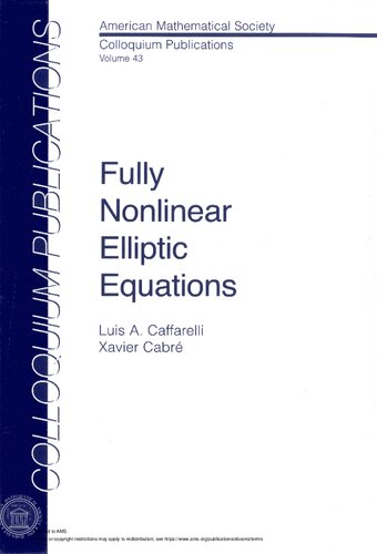 Fully Nonlinear Elliptic Equations