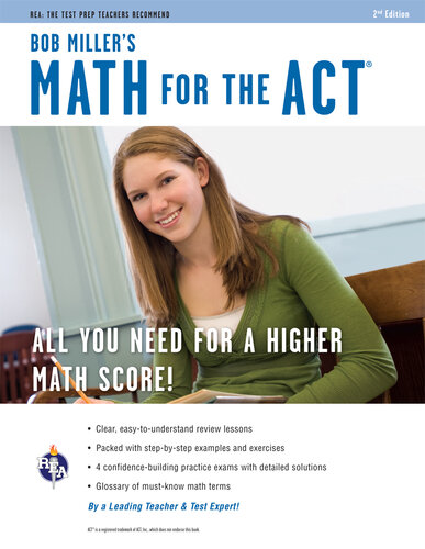 Math for the ACT 2nd Ed., Bob Miller's