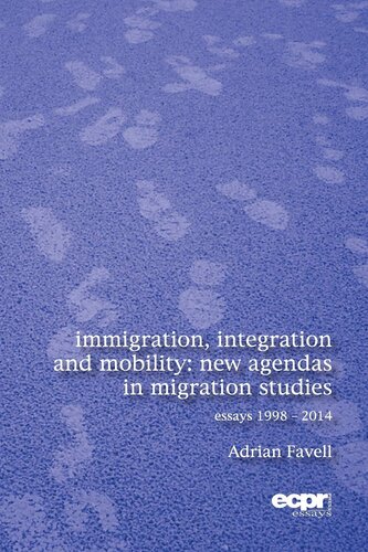 Immigration, Integration and Mobility: New Agendas in Migration Studies