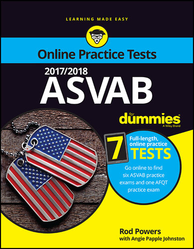 2017/2018 ASVAB For Dummies with Online Practice