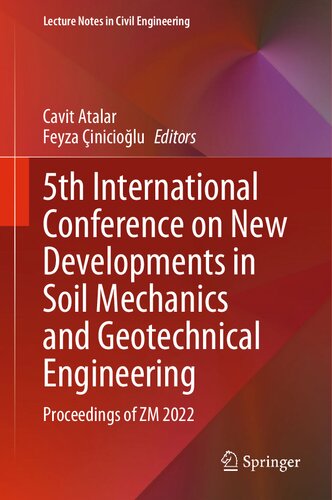 5th International Conference on New Developments in Soil Mechanics and Geotechnical Engineering: Proceedings of ZM 2022