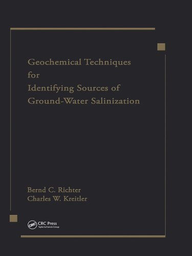 Geochemical Techniques for Identifying Sources of Ground-Water Salinization