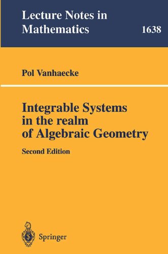 Integrable Systems in the realm of Algebraic Geometry