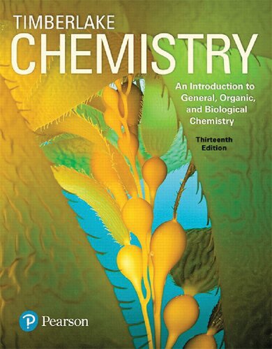 Chemistry: An Introduction to General, Organic, and Biological Chemistry, 13th edition