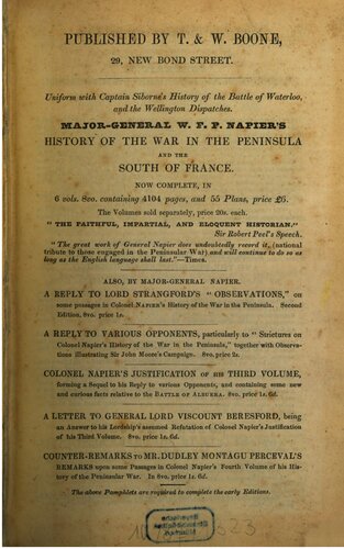 The conquest of Scinde, with some introductory passages in the life of Major-General Sir James William Napier