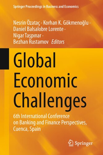 Global Economic Challenges: 6th International Conference on Banking and Finance Perspectives, Cuenca, Spain