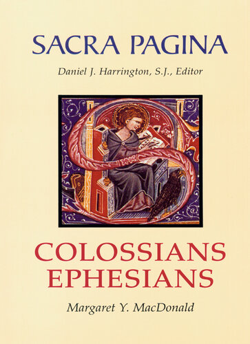 Sacra Pagina: Colossians and Ephesians