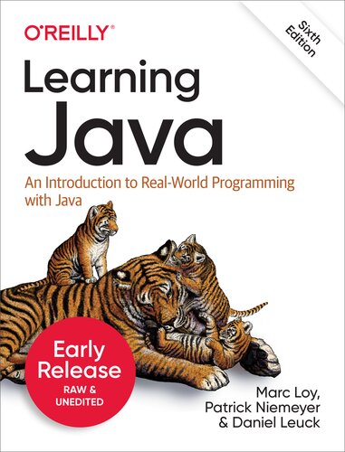 Learning Java, 6th Edition (Third Early Release)