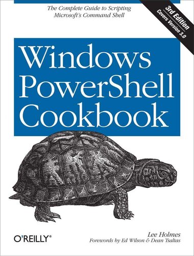 Windows PowerShell Cookbook