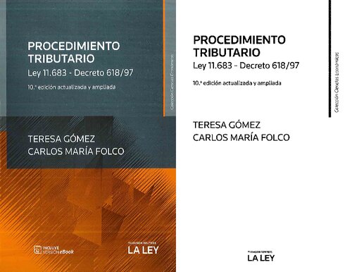 Procedimiento Tributario. Ley 11.683 - Decreto 618/97