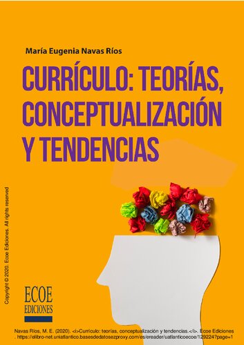 Currículo: teorías, conceptualización y tendencias