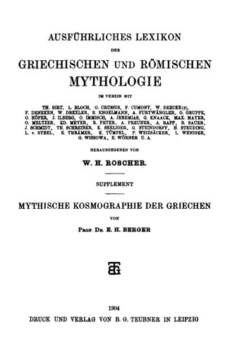 Mythische Kosmographie der Griechen