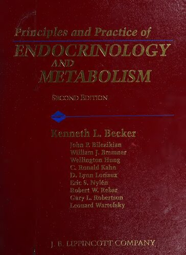 Principles and Practice of Endocrinology and Metabolism