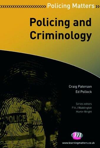 Policing and Criminology