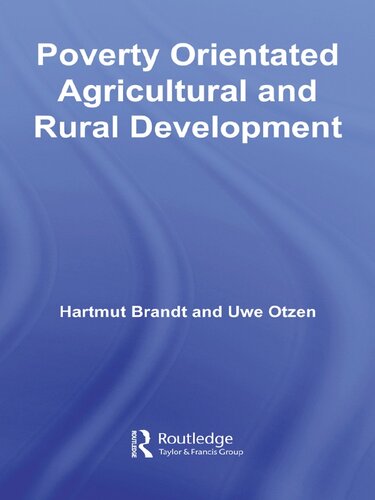 Poverty Orientated Agricultural and Rural Development