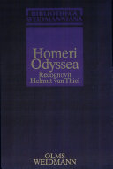 Homeri Odyssea (Bibliotheca Weidmanniana) (Greek Edition)