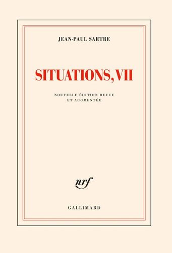 Situations, VII (nouv. éd.)