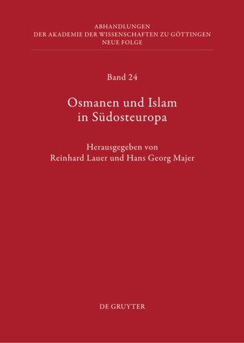 Osmanen und Islam in Südosteuropa