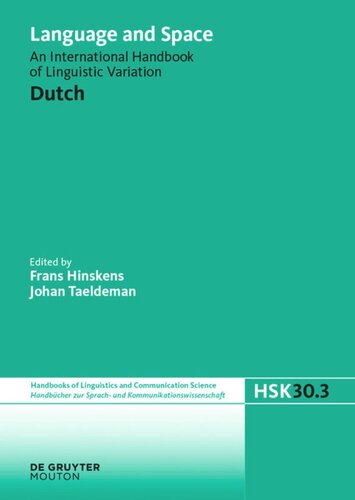 Language and Space: Volume 3 Dutch