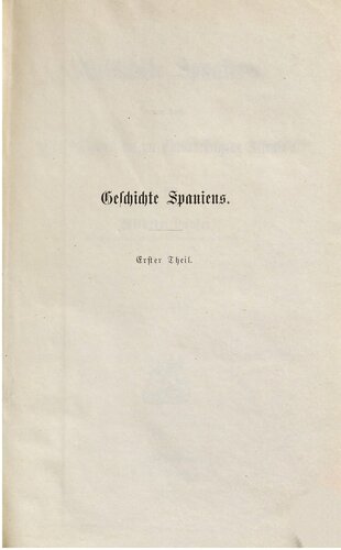 Geschichte Spaniens von dem Sturz Isabellas bis zur Thronbesteigung Alfonsos