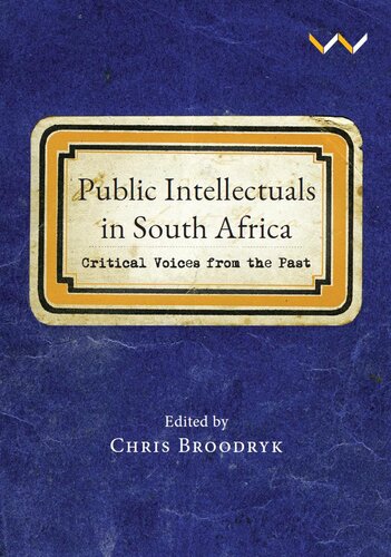 Public Intellectuals in South Africa