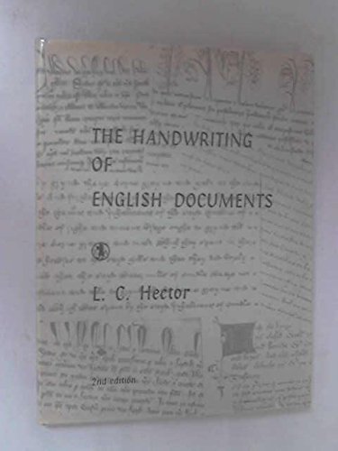 The Handwriting of English Documents