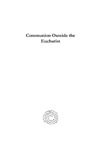 Communion Outside the Eucharist