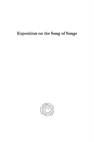 Exposition on the Song of Songs