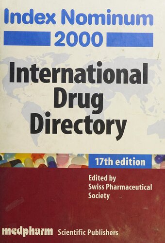 Index Nominum 2000: International Drug Directory