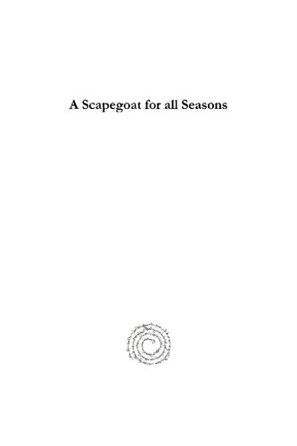 A Scapegoat for All Seasons