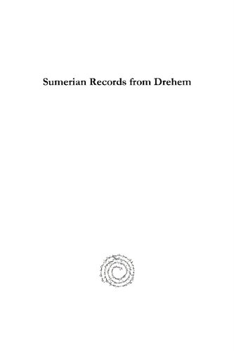 Sumerian Records from Drehem