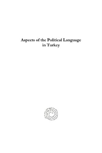 Aspects of the Political Language in Turkey