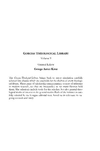 The Beginnings of the Theological Seminary of the Reformed Cthe Beginnings of the Theological Seminary of the Reformed Cthe Beginnings of the Theologi