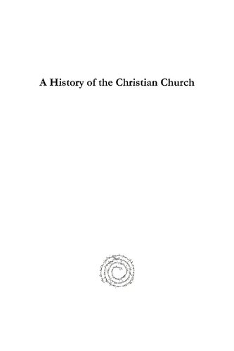 A History of the Christian Church