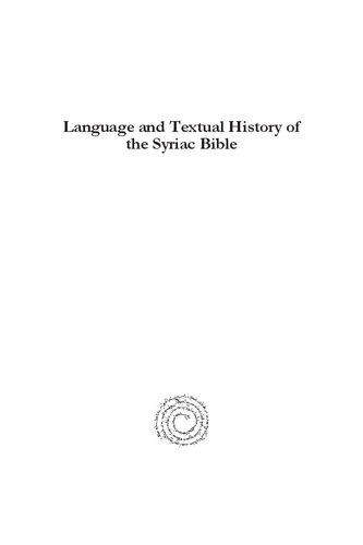 Language and Textual History of the Syriac Bible