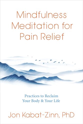 Mindfulness Meditation for Pain Relief: Practices to Reclaim Your Body and Your Life