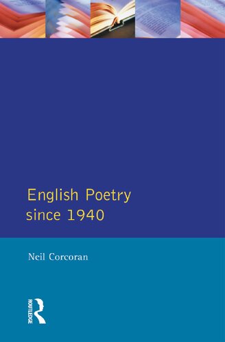 English Poetry since 1940