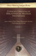 Codices Orientales Bibliothecae Regniae Havniensis