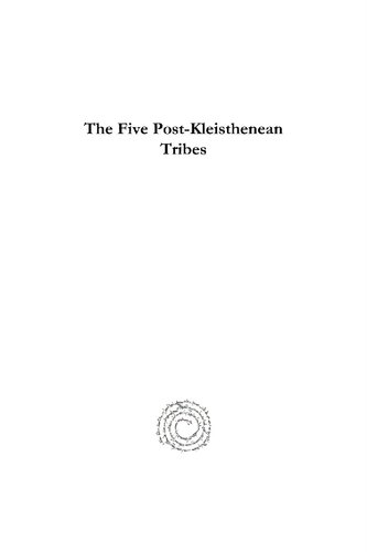 The Five Post-Kleisthenean Tribes