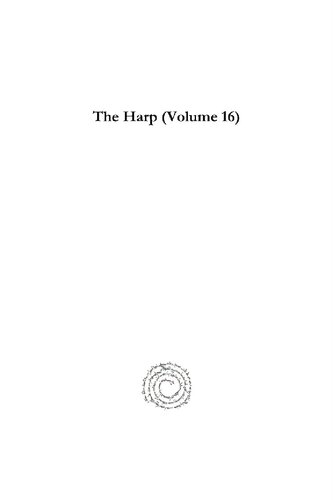 The Harp (Volume 16): Festschrift: G. Panicker