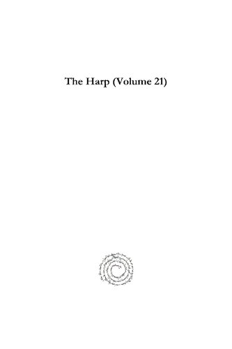 The Harp (Volume 21): Festschrift: Rev. Fr. Emmanuel Thelly